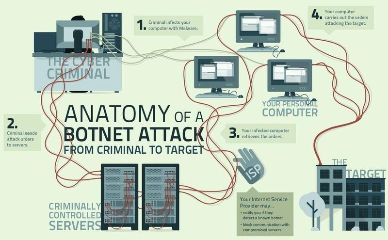 Anatomy of a BotNet Attack